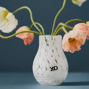 Anthropologie XO Valentines Icon Glass Vase.   **OUT OF STOCK**